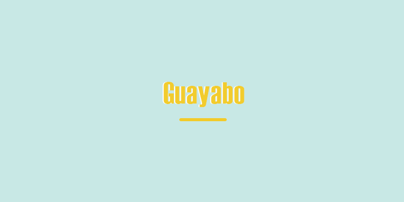 Colombian Spanish "Guayabo" slang meaning