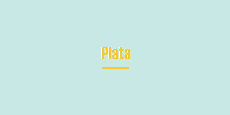 Colombian Spanish "Plata" slang meaning