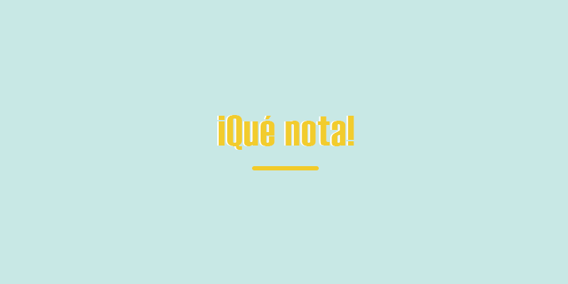 Colombian Spanish "Qué nota" slang meaning