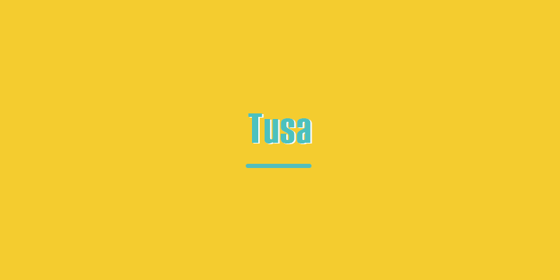 Colombian Spanish "Tusa" slang meaning
