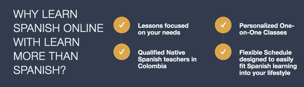 Reasons why learn Colombian Spanish Online with Learn More Than Spanish