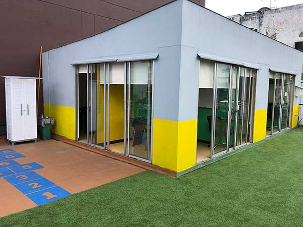 Spanish school Bogota open for in-person classes : Building