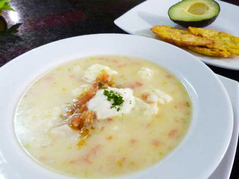 Unique Colombian Food: Mote de Queso