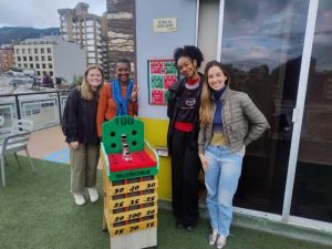 Group of students at Learn More Than Spanish School in Bogota learning Colombian Spanish